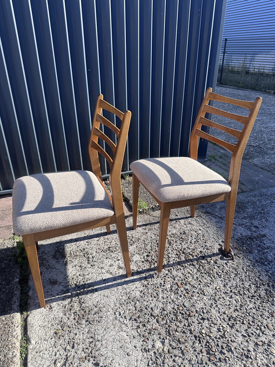 Image 1 of 6x Vintage eetkamerstoel