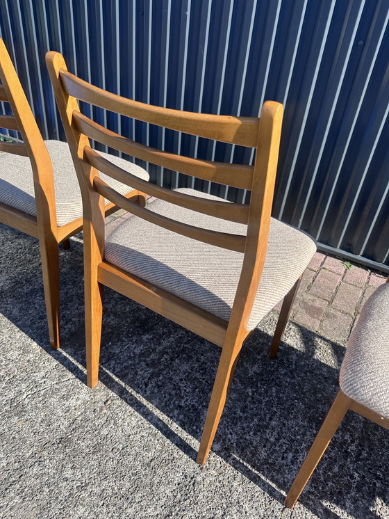 Image 1 of 6x Vintage eetkamerstoel