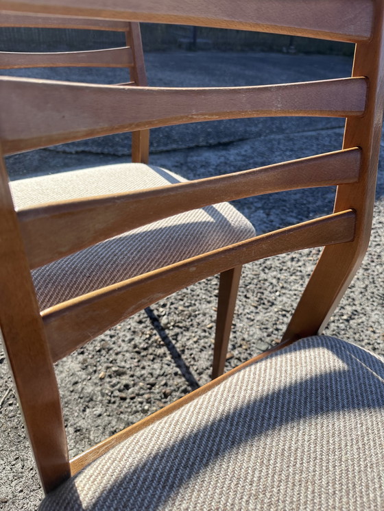 Image 1 of 6x Vintage eetkamerstoel