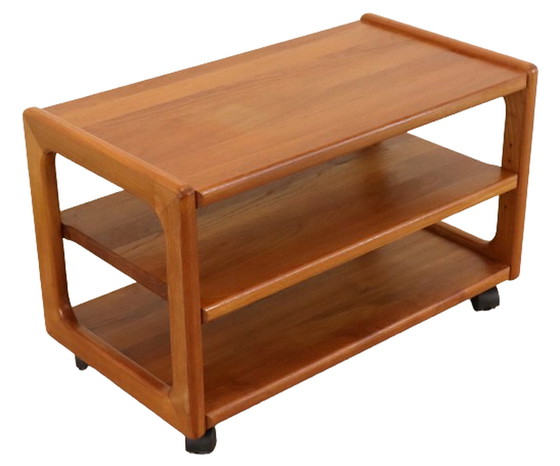 Image 1 of Trolley teak 'Aabenraa' vintage midcentury