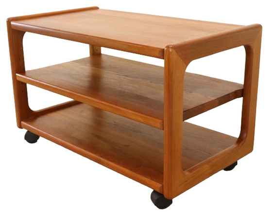Image 1 of Trolley teak 'Aabenraa' vintage midcentury