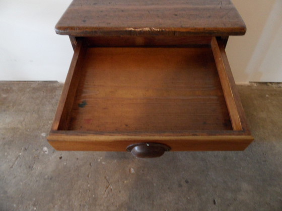 Image 1 of Vintage archiefkast met lades