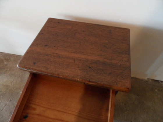 Image 1 of Vintage archiefkast met lades