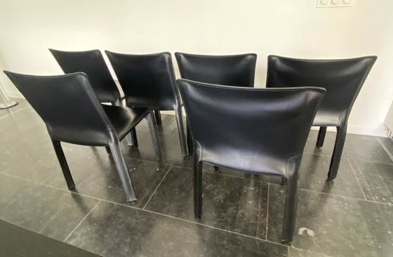 Image 1 of 6x Cassina cab chairs