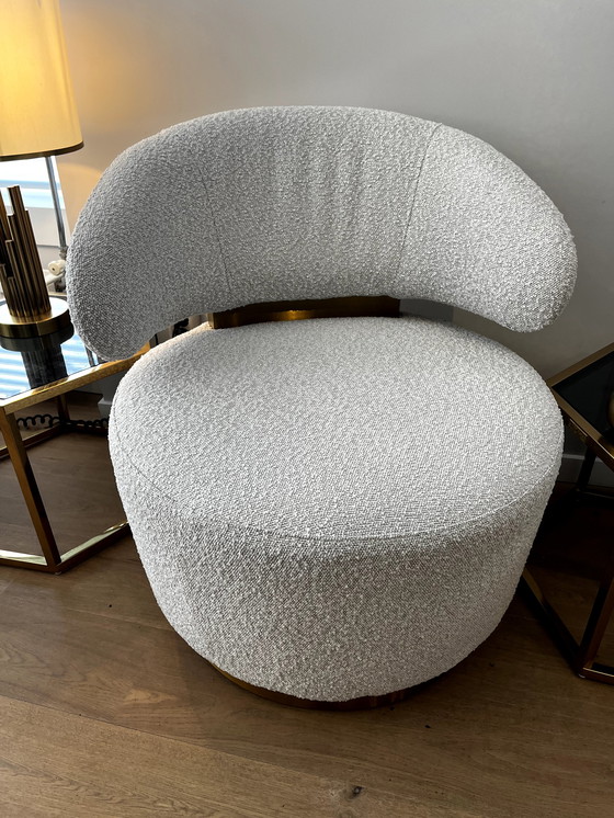 Image 1 of Richmond Interiors Maxime Bouclé draaifauteuil