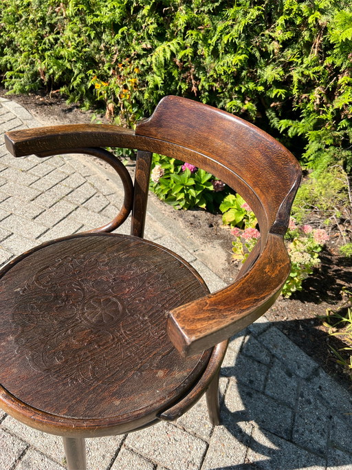 Thonet Originele Oude Cafe Stoel