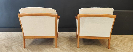 Image 1 of 2x Mid Century fauteuils