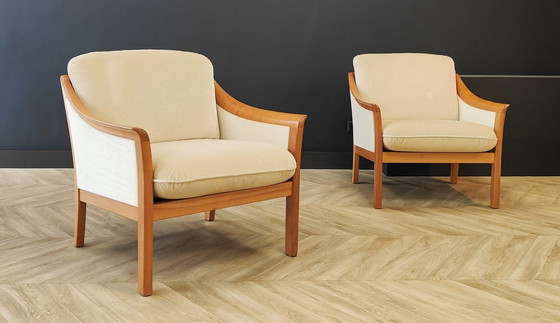 Image 1 of 2x Mid Century fauteuils