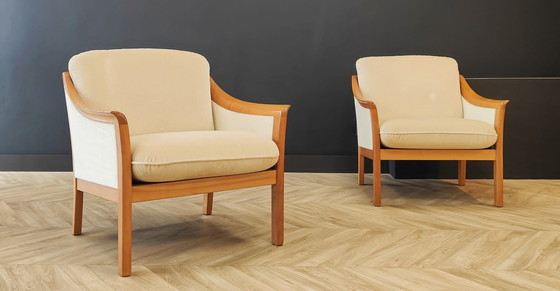 Image 1 of 2x Mid Century fauteuils