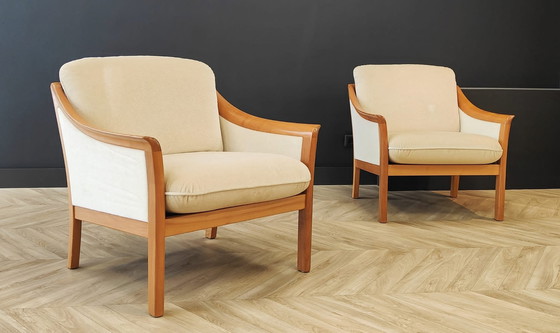 Image 1 of 2x Mid Century fauteuils