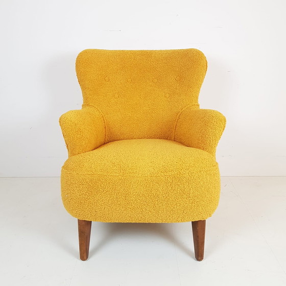 Image 1 of Artifort fauteuil Theo Ruth geel