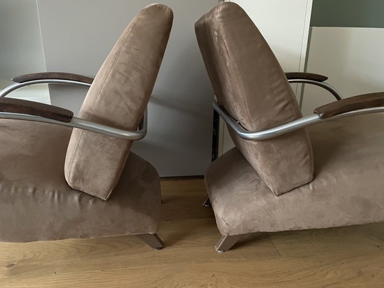 Image 1 of Gelderland 5470 fauteuil - taupe - set van 2 of los te koop