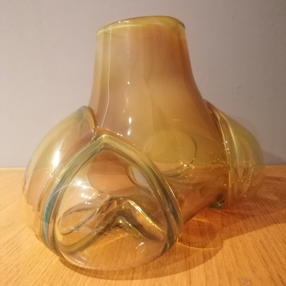 Image 1 of Ciel van Dooren Studio De Oude Horn Leerdam Vaas, Kunst glaswerk