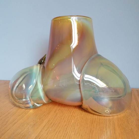 Image 1 of Ciel van Dooren Studio De Oude Horn Leerdam Vaas, Kunst glaswerk