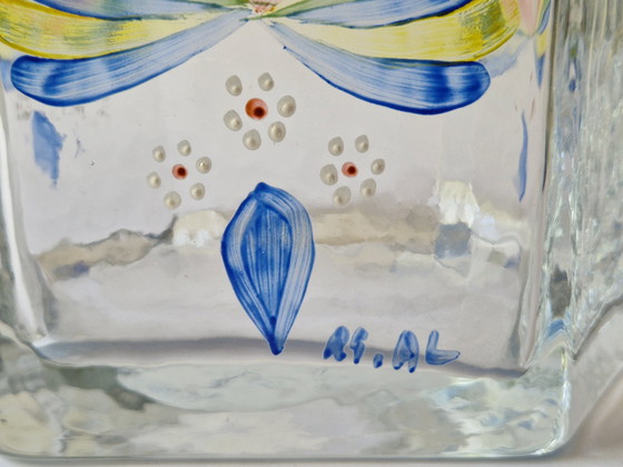 Image 1 of Sea Kosta Handbeschilderde Bowl by Renate Stock