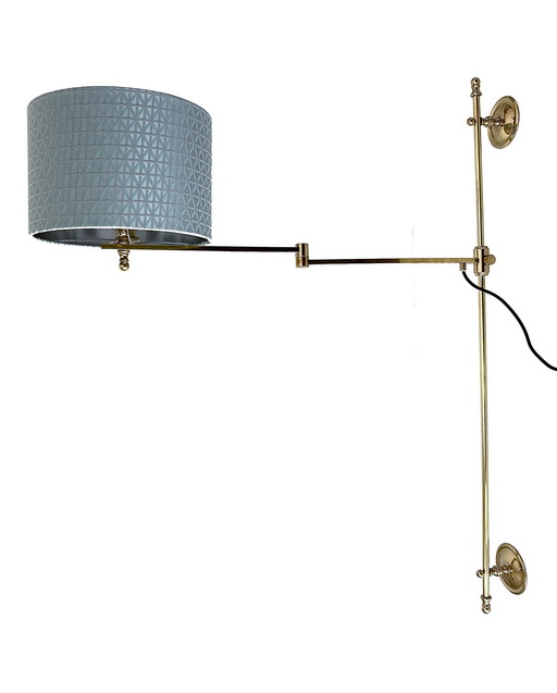 Zeer grote Vintage Verstelbare Wandlamp