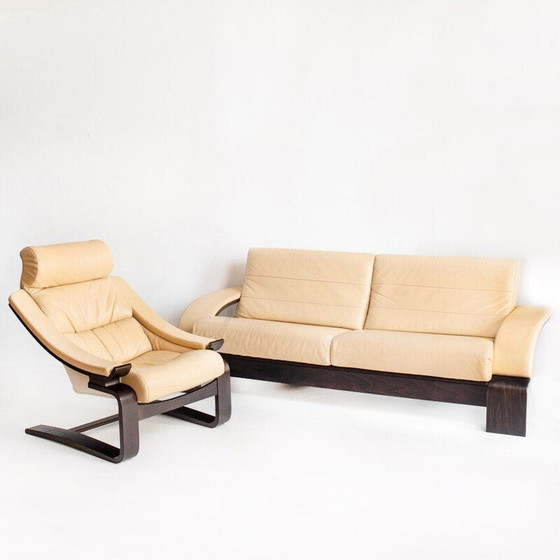 Image 1 of Vintage woonkamer set "Kroken" door Åke Fribytter voor Nelo Möbel, Zweden 1960