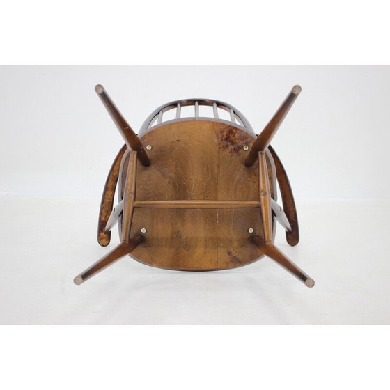 Image 1 of Set van 6 vintage Windsor eetkamerstoelen van Lucian Ercolani, Italië 1960