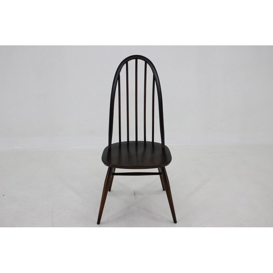 Image 1 of Set van 6 vintage Windsor eetkamerstoelen van Lucian Ercolani, Italië 1960