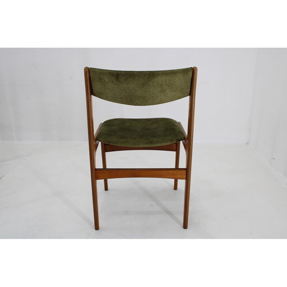 Image 1 of Set van 6 vintage Deense teakhouten eetkamerstoelen , jaren 1960