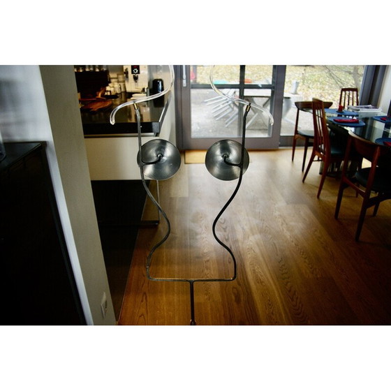 Image 1 of Vintage Art Deco etalagepop op poten in staal en aluminium door René Herbst voor Siegel, 1930