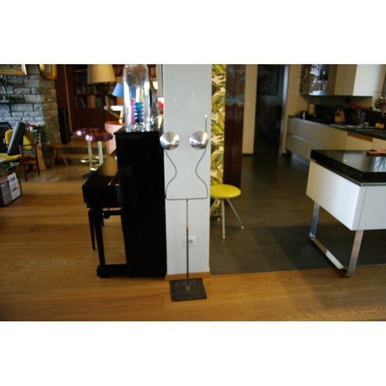 Image 1 of Vintage Art Deco etalagepop op poten in staal en aluminium door René Herbst voor Siegel, 1930