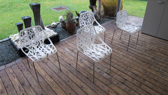 Image 1 of Italiaanse Design Stoel Voor Terras-Woonkamer-Kantoor.Nieuw!