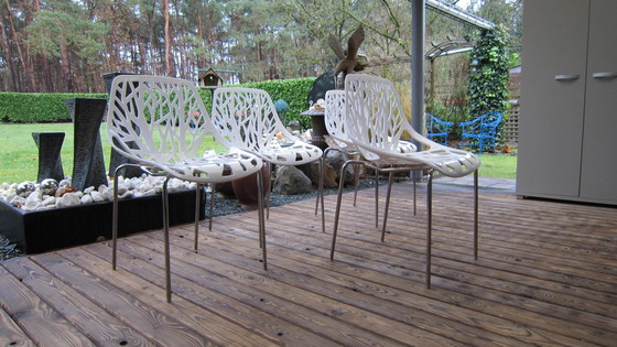 Image 1 of Italiaanse Design Stoel Voor Terras-Woonkamer-Kantoor.Nieuw!