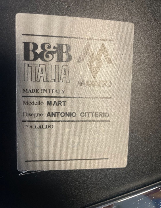 Image 1 of Mart Mpgi5 Leunstoel Door Antonio Citterio Voor Bb Italia, 2003