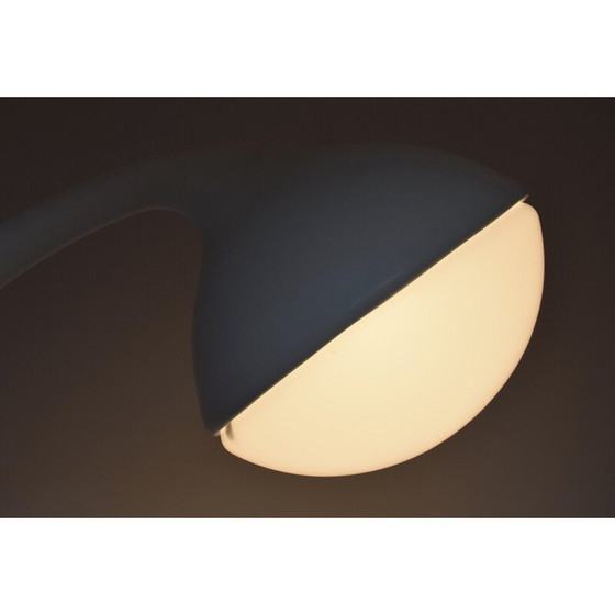 Image 1 of Vintage metalen en stalen vloerlamp van Fabio Lenci en Harvey Guzzini, Italië 1970