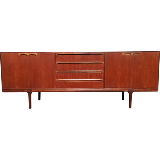 Vintage teakhouten dressoir van T.Robertson voor McIntosh, Schotland 1960