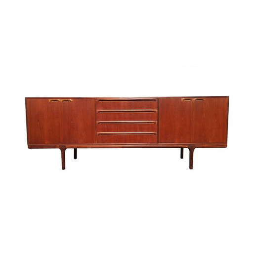 Vintage teakhouten dressoir van T.Robertson voor McIntosh, Schotland 1960