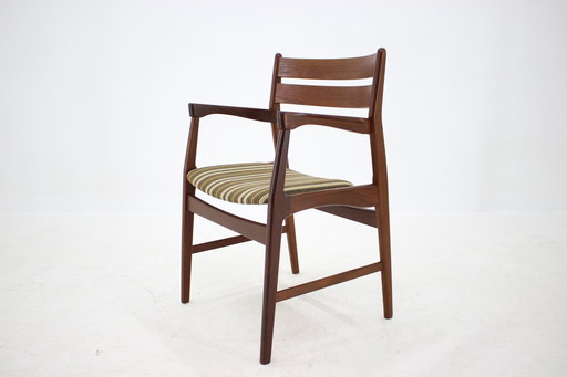 Teakhouten fauteuil uit 1960, Denemarken