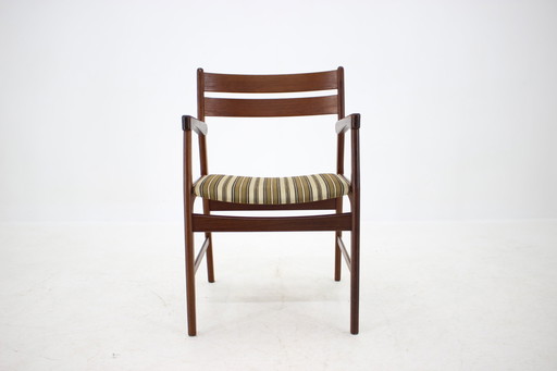 Teakhouten fauteuil uit 1960, Denemarken