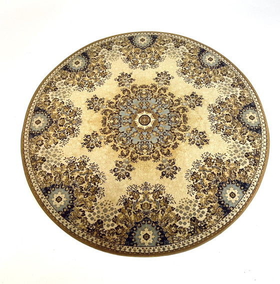 Image 1 of Vintage rond tapijt