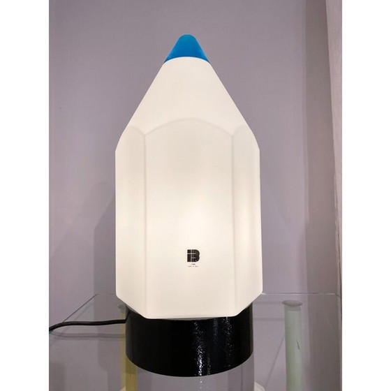 Image 1 of Mid-century matita tafellamp van Federica Marangoni voor Murano Due, jaren 1980