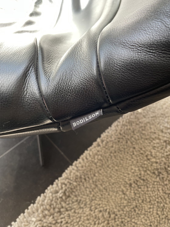 Image 1 of Bodilson - Lounge Fauteuil - Zwart Leer