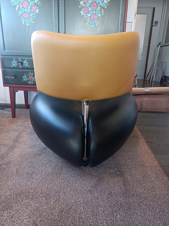 Image 1 of 2x Leolux Pallone fauteuil