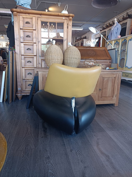 Image 1 of 2x Leolux Pallone fauteuil