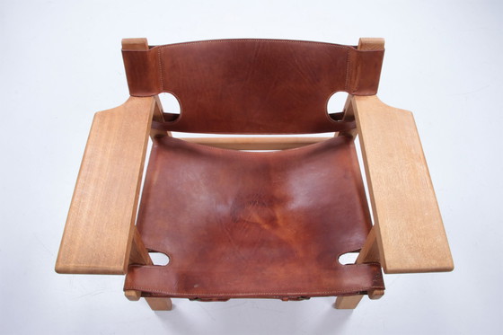 Image 1 of Børge Mogensen The Spainish Chair Model 2226 door Fredericia,1960