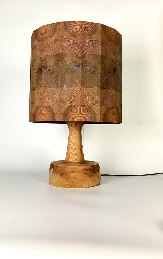 Image 1 of Dick Degerfeldt grenen houten lamp