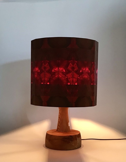 Dick Degerfeldt grenen houten lamp