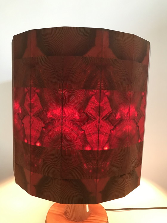 Image 1 of Dick Degerfeldt grenen houten lamp