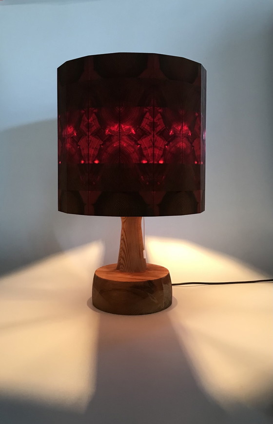 Image 1 of Dick Degerfeldt grenen houten lamp