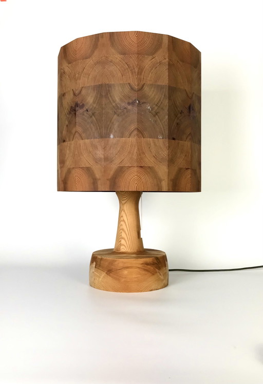 Dick Degerfeldt grenen houten lamp