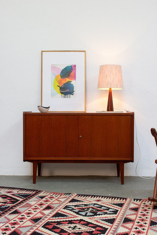 Vintage teak dressoir Midcentury