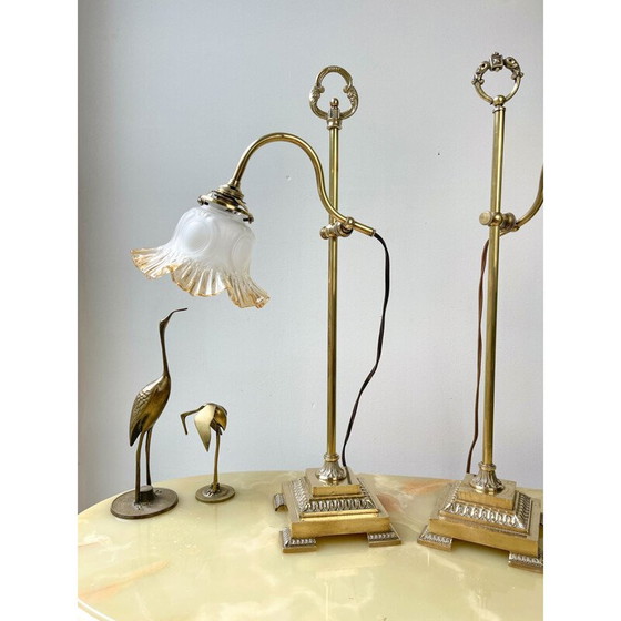 Image 1 of Paar vintage bureaulampen, 1960