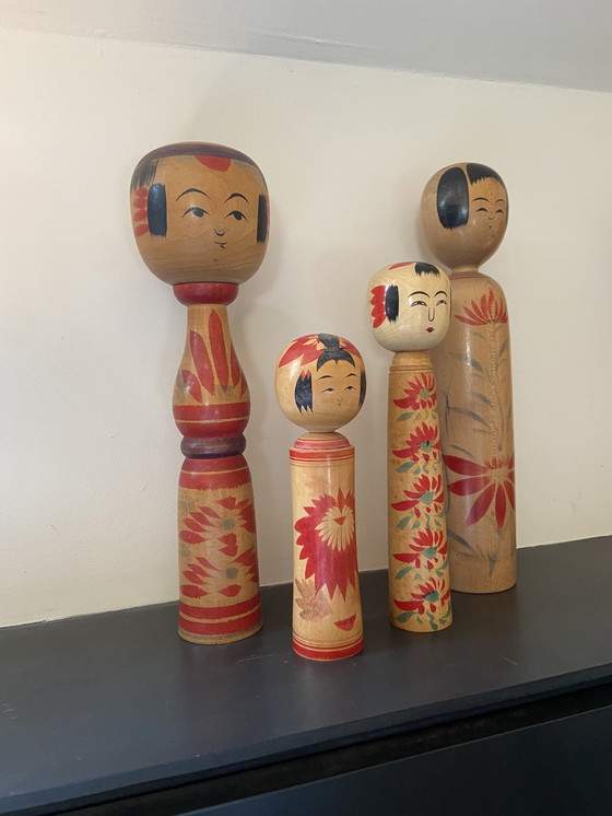 Image 1 of Set vintage Kokeshi