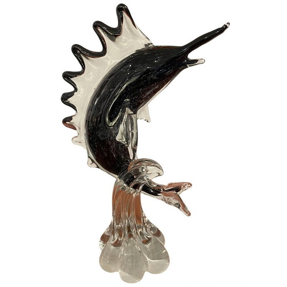 Image 1 of Vintage zwaardvis in Murano glas