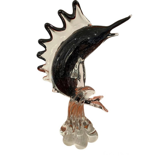 Image 1 of Vintage zwaardvis in Murano glas
